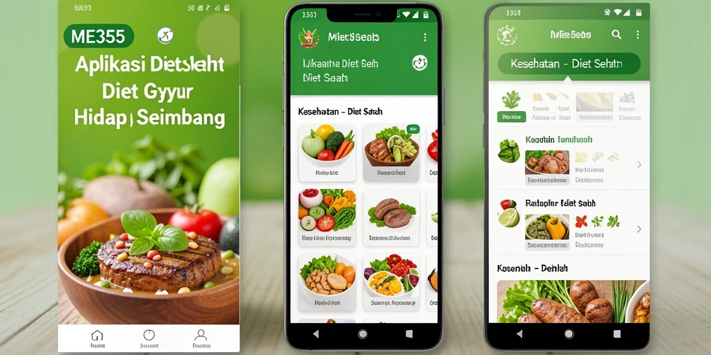 Antarmuka pengguna ME355 yang ramah dan informatif.