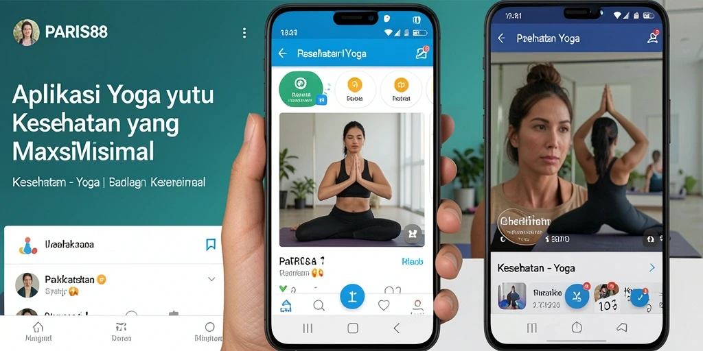 Antarmuka pengguna PARIS88 yang menawan dan fungsi Yoga yang informatif.