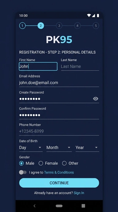 Cara Mudah Buat Akun pk95 untuk Pengguna Android