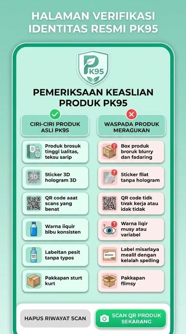 Halaman Resmi pk95 untuk Pengguna Android